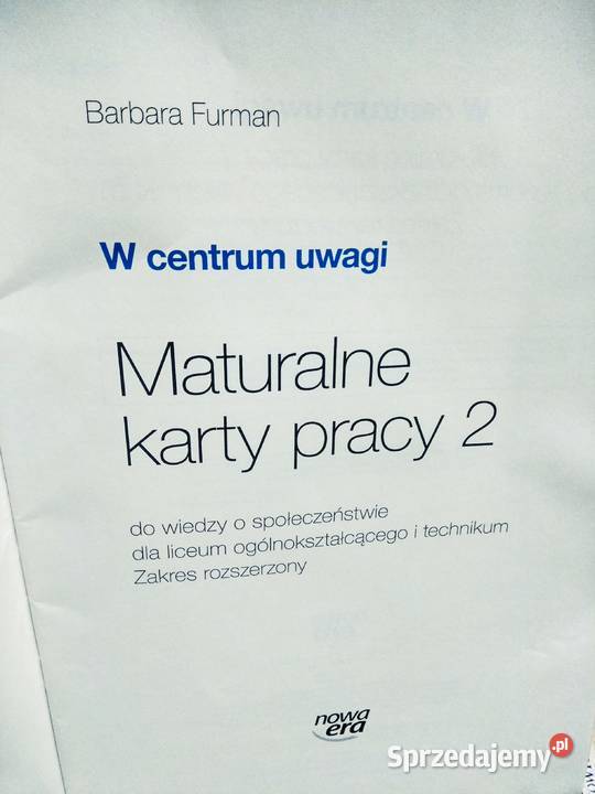 Wiedza o społeczeństwie karty pracy ćwiczenia