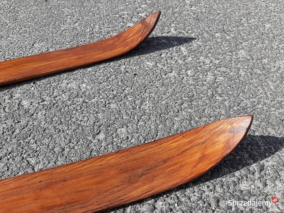 Stare drewniane narty Stratos Pozostałe sprzedam