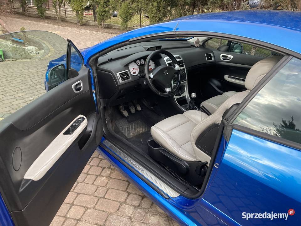 Peugeot 307 CC benzynagaz 2004 19973 136 garażowany Konin sprzedam