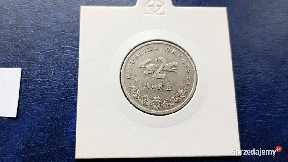 Stare monety 2 kuny 1993 Chorwacja Lesko