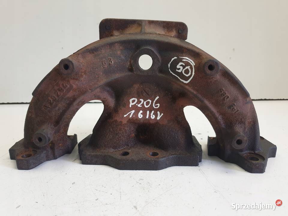KOLEKTOR WYDECHOWY Peugeot 206 16 16V