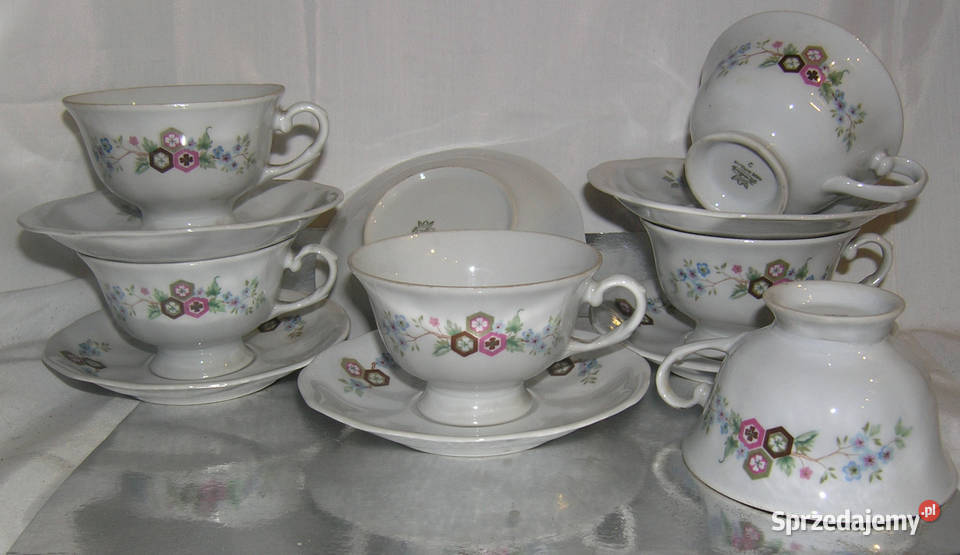 filiżanki vintage KarolinaD dolnośląskie