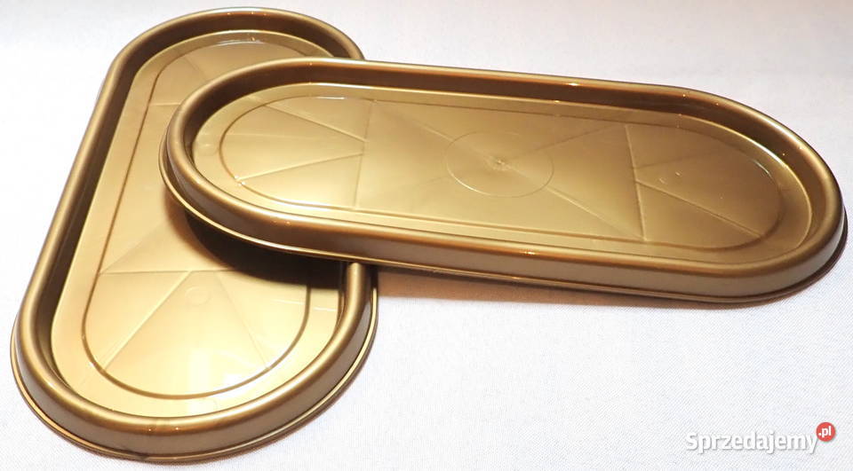 Podstawki pod znicze 35 złote grafitowe Siewierz