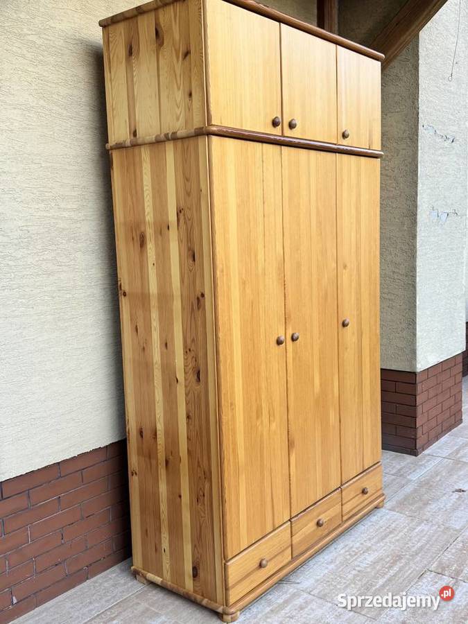Szafa 3 drzwiowa z nadstawką garderoba Szafy i garderoby Garwolin
