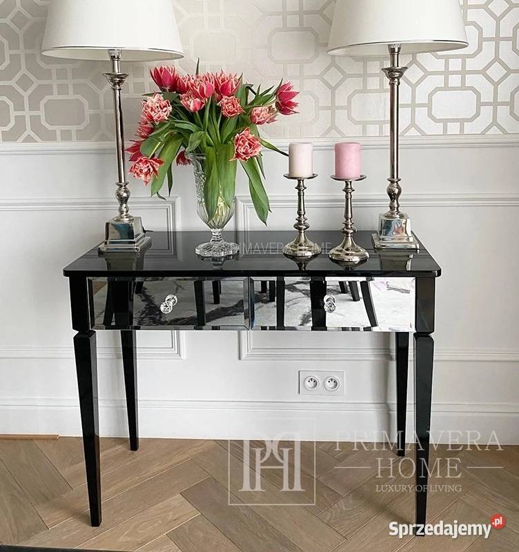 Konsola lustrzana glamour nowojorska połysk 60cm Warszawa sprzedam
