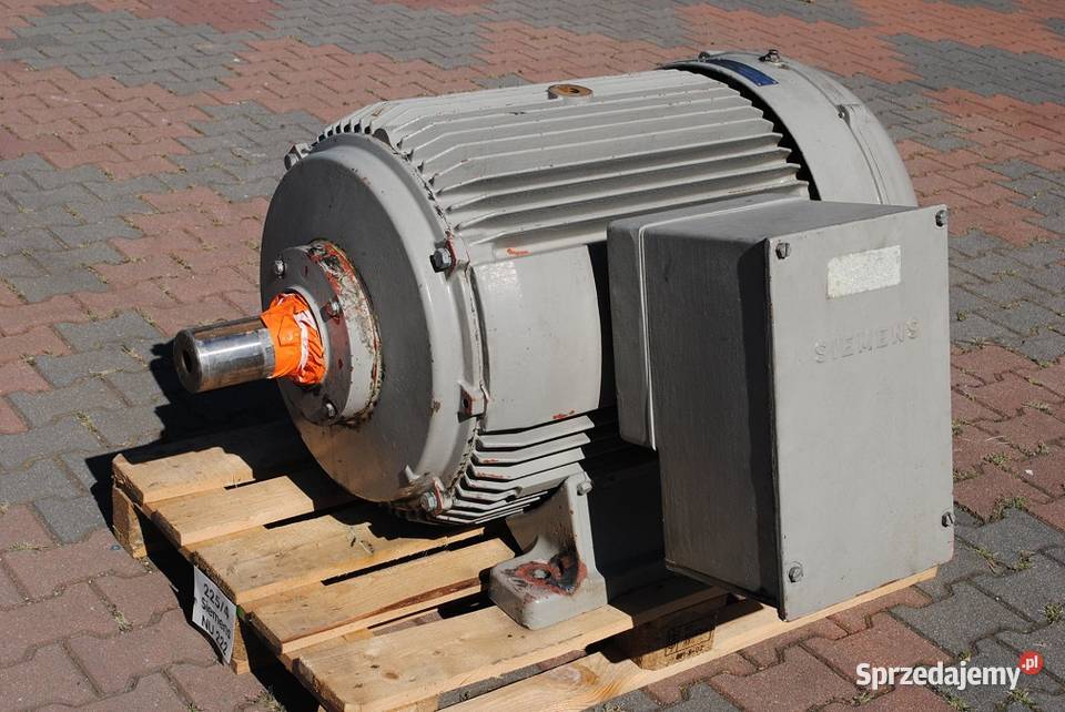Silnik elektryczny 225kw 1460obrmin Siemens Biznes i Przemysł Kargowa