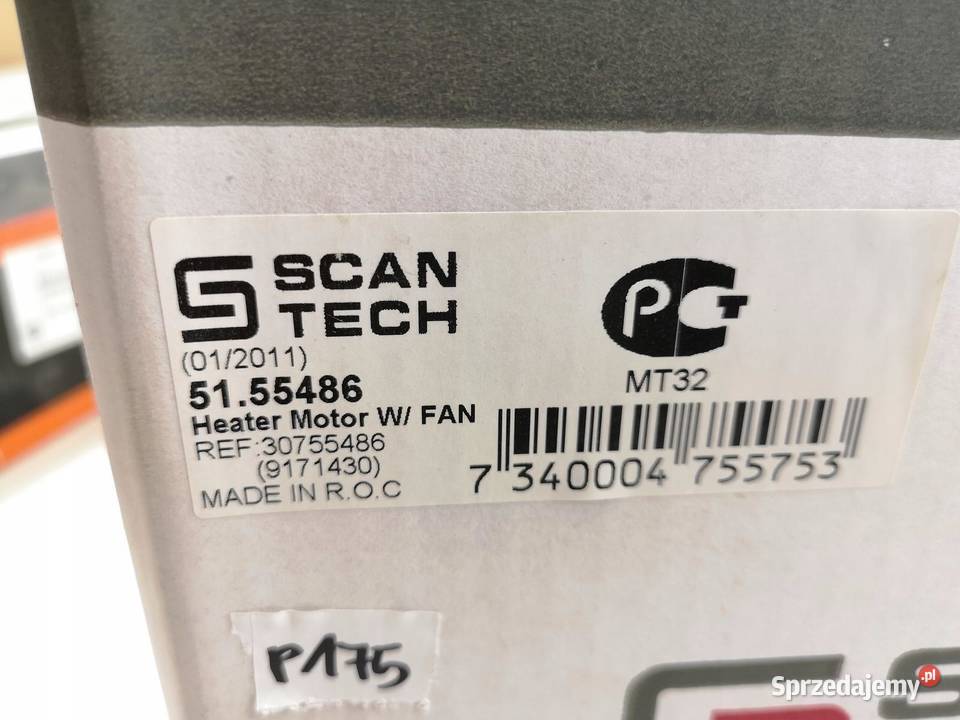 WENTYLATOR DMUCHAWA VOLVO C70 S70 V70 SCANTECH osobowe lubelskie