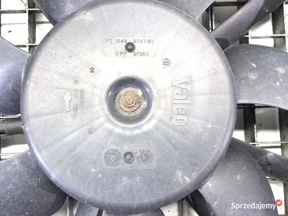 WENTYLATOR CHŁODNICY PEUGEOT 308 I 16 150