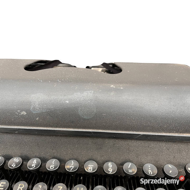 Zabytkowa maszyna do pisania Rheinmetall Model Warszawa