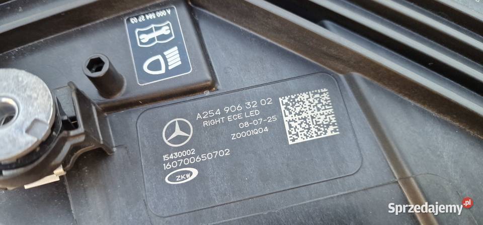 MERCEDES GLC W254 LAMPA REFLEKTOR LED DIGITAL lubuskie Bieleń sprzedam