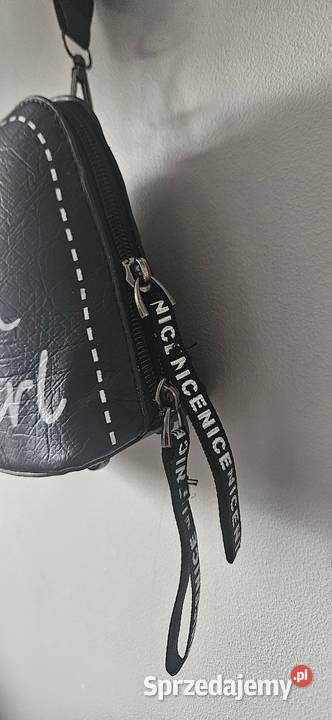 Czarna torebka listonoszka lubuskie Gorzów Wielkopolski