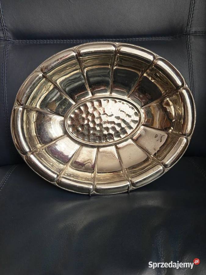 Misa patera platerowana owalna MUQ Nakło nad Notecią