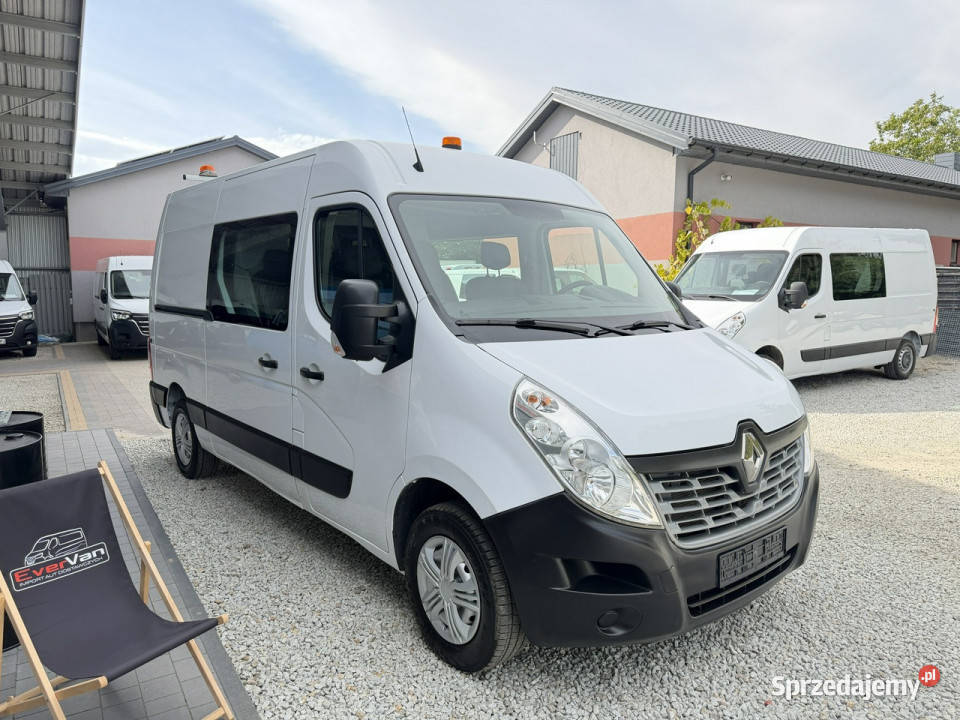 Renault Master L2H2 średniak 7 osobowy wielofunkcyjna kierownica Warszawa