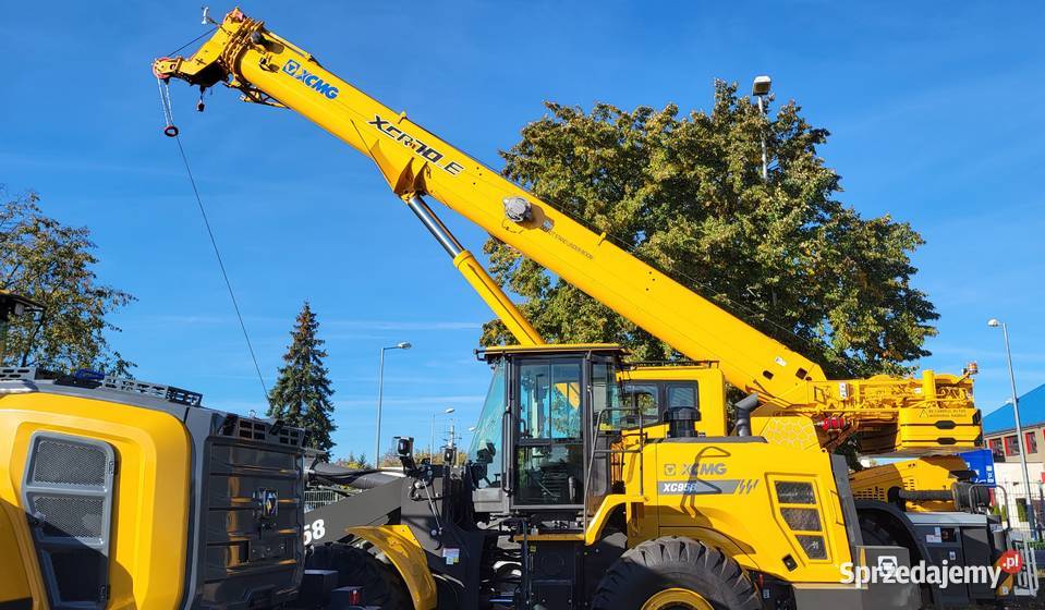Dźwig XCMG XCR70 70 ton żuraw placowy nie Maszyny budowlane dolnośląskie Wrocław