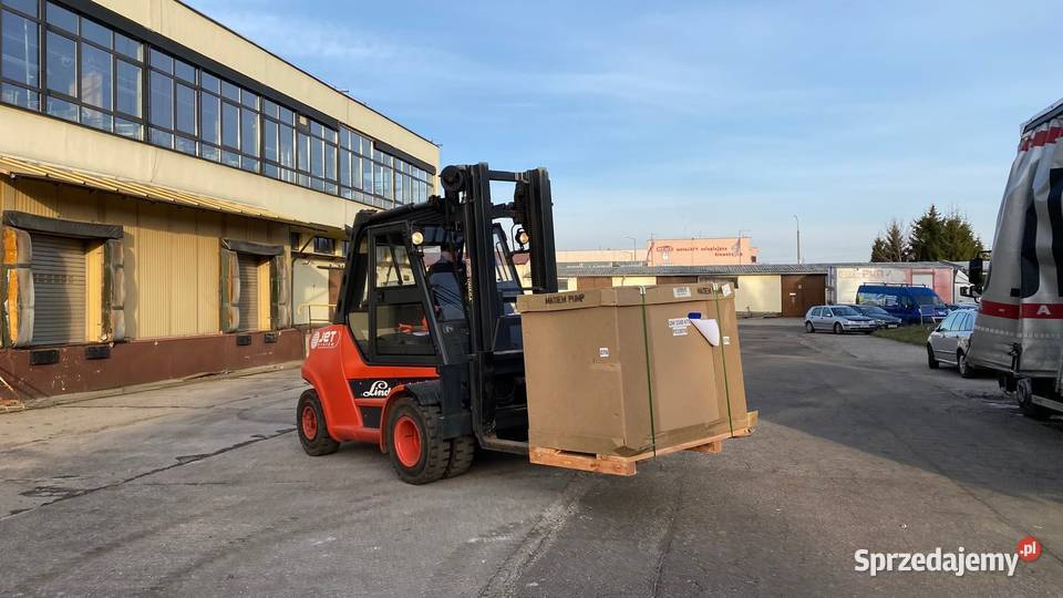 6 ton wózek widłowy Linde używany gazowy Linde pomorskie Gdynia