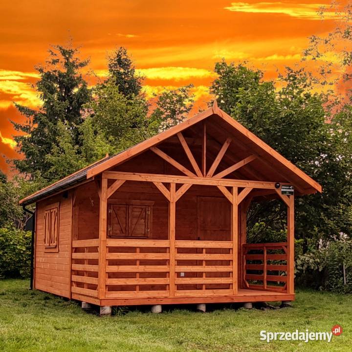 Domek ogrodowy Drewnolandia 600 x 400