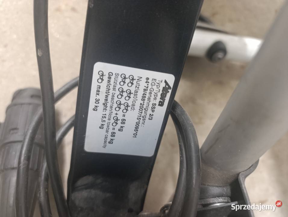 Bagażnik na rowery Atera Strada sport 3 4 rowery Łódź sprzedam