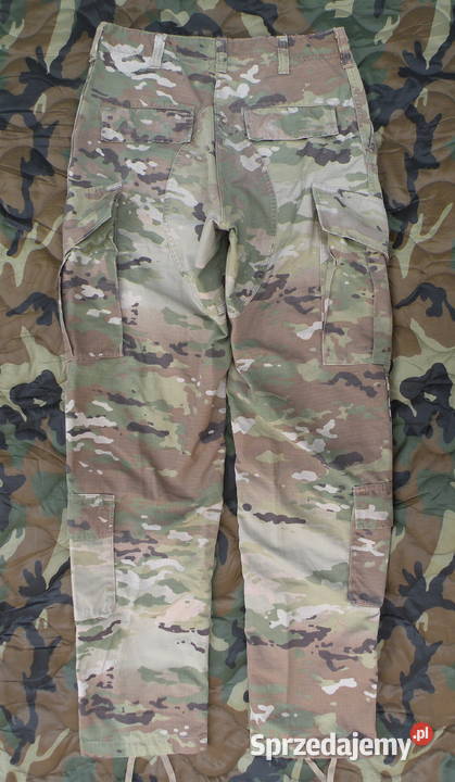 Spodnie ACU multicam OCP small long ripstop