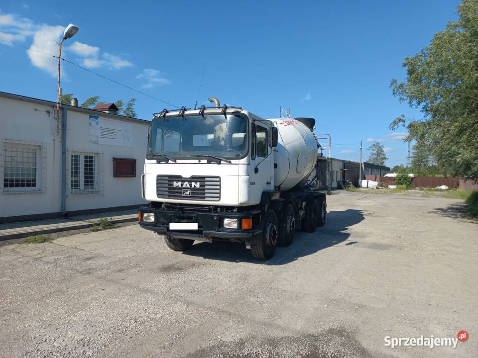 Man 32322 F90 8X4 Betonomieszarka Gruszka Mielec