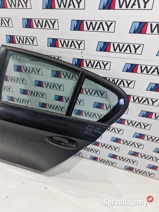 BMW E87 DRZWI LEWY TYŁ TYLNE 475 BLACK SAPHIRE sprzedam