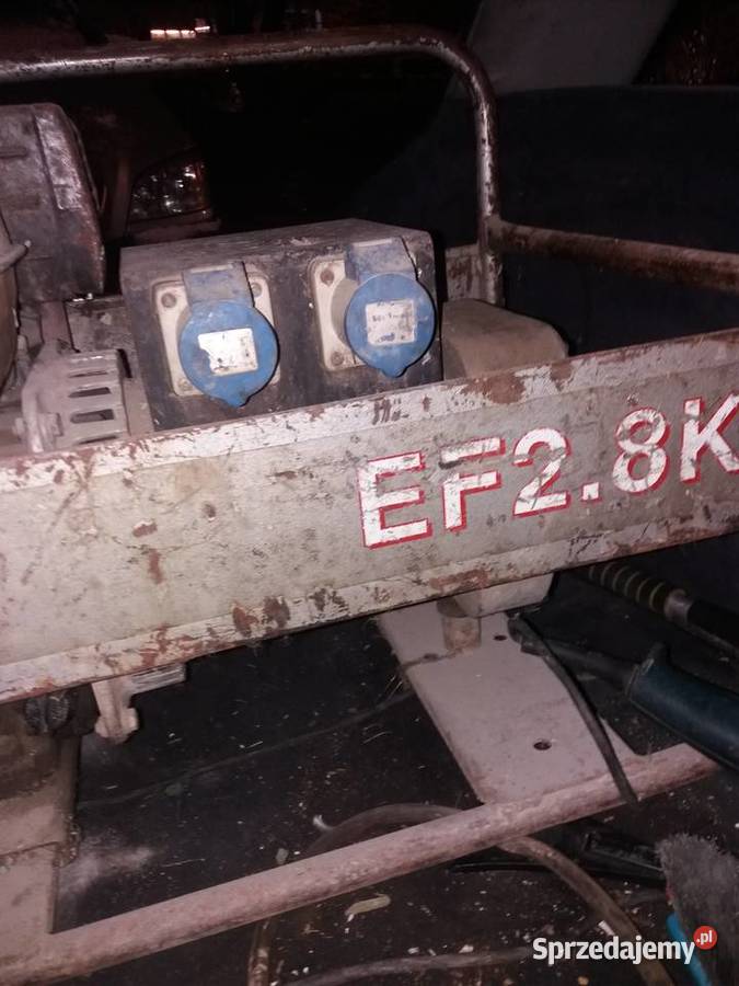 EF28K Agregat FUSION 46kV 110v230v silnik honda Wleń