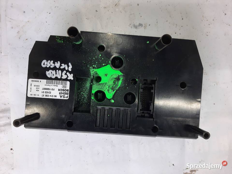 Citroen Xsara Picasso panel klimatronik Ksawerów