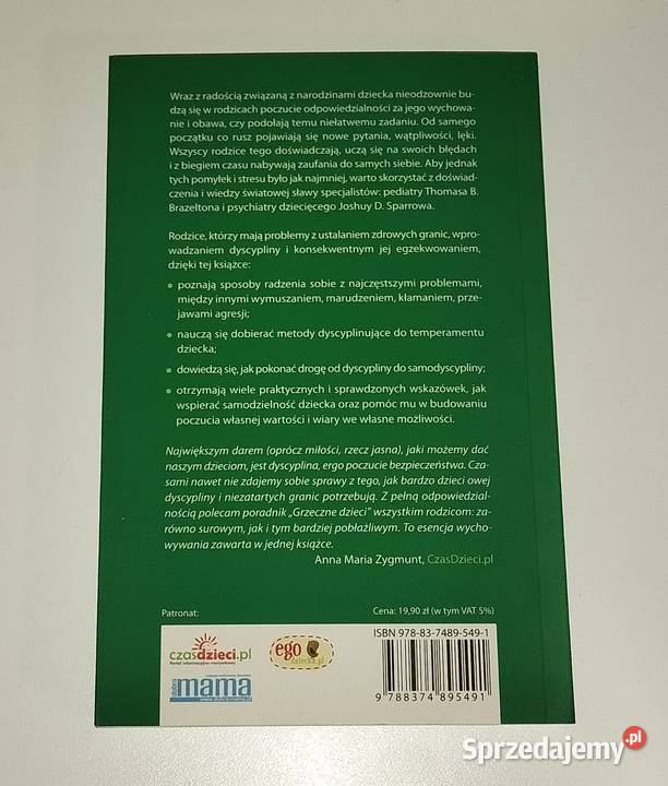Grzeczne dziecko ustalać zdrowe granice i Warszawa sprzedam