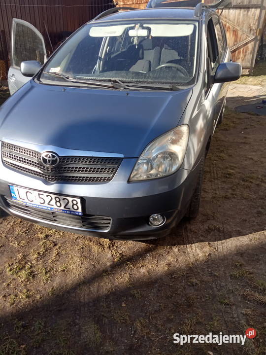 Sprzedam Toyota Corolla Verso Corolla Verso lubelskie Biłgoraj sprzedam