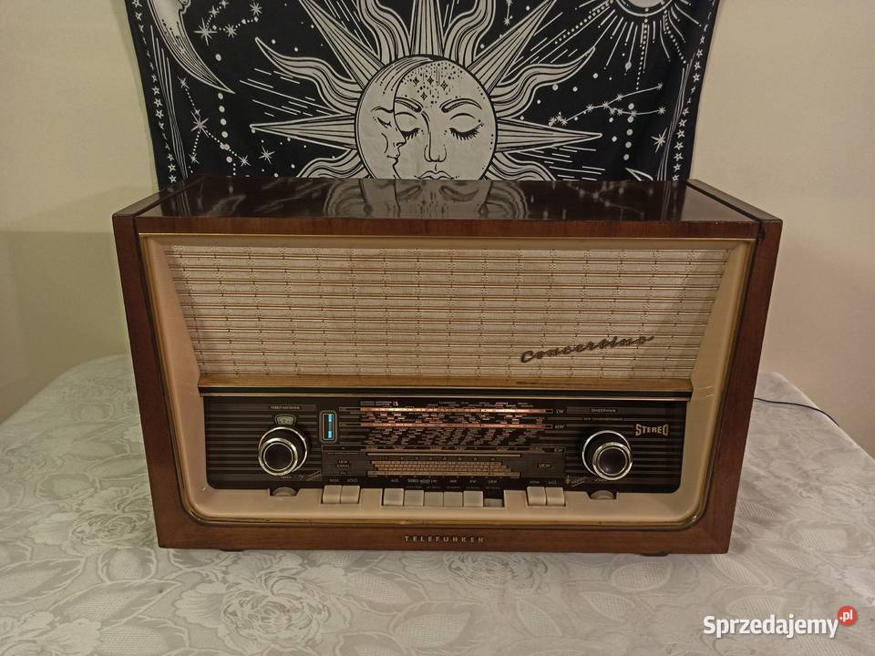 Radio lampowe TELEFUNKEN Concertino 2093 1959r dolnośląskie Kamienna Góra