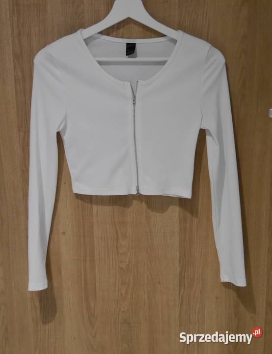 Shein fajna bluzeczka dekolt zamek 34 XS Wrocław sprzedam