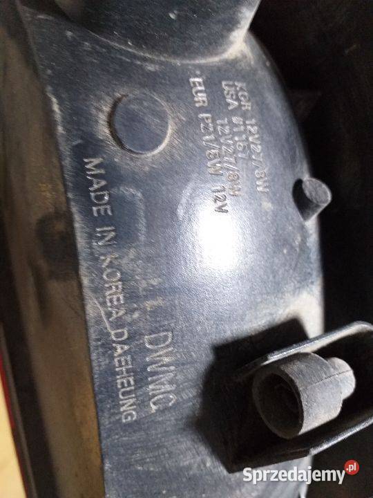 67G Oryginalna Lampa tylna lewa prawa DAEWOO osobowe