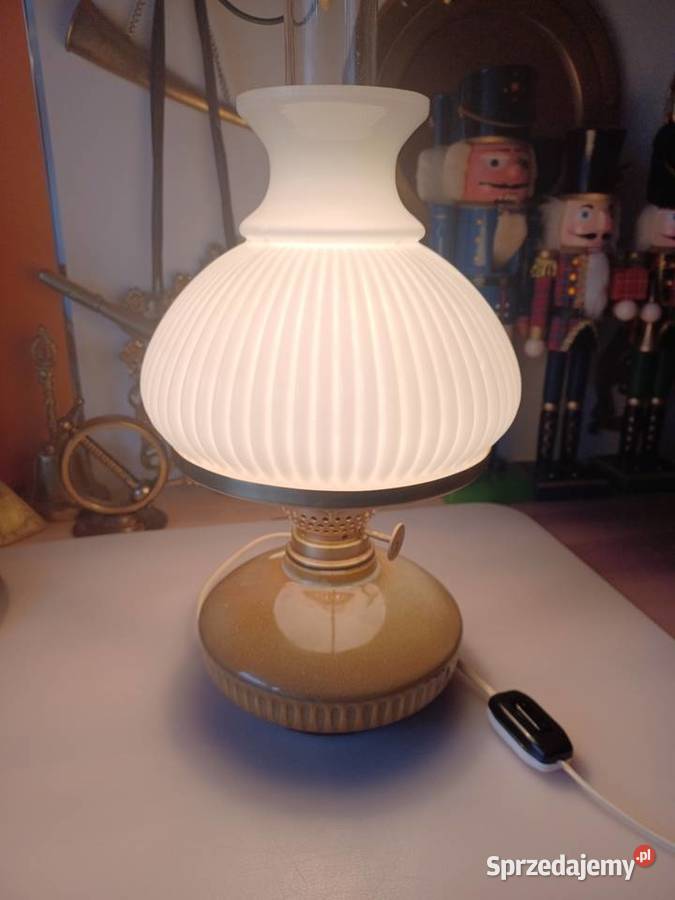 Lampa stołowa PRL Poznań