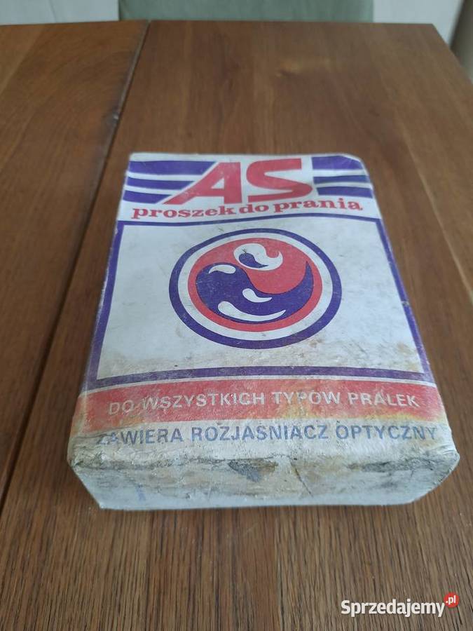 Proszek do prania AS z okresu PRL nowy nie Morąg