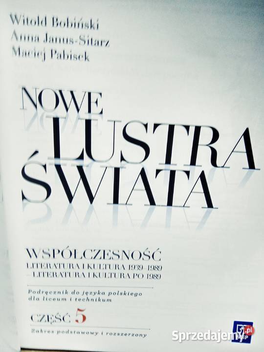 Nowe lustra 5 nowe książki współczesność polski mazowieckie Warszawa