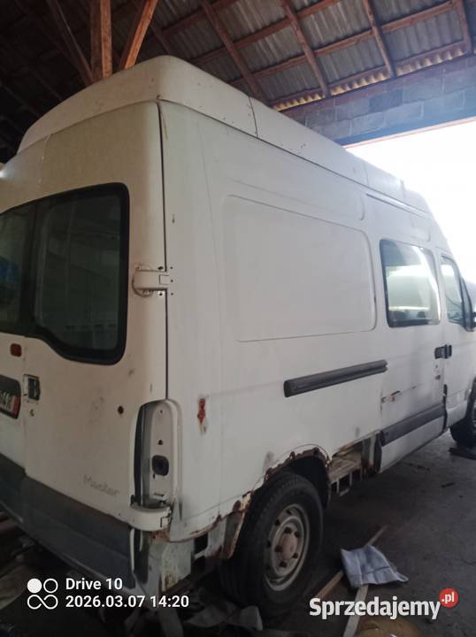 Renault Master 28 dti 120 przebieg orginalny