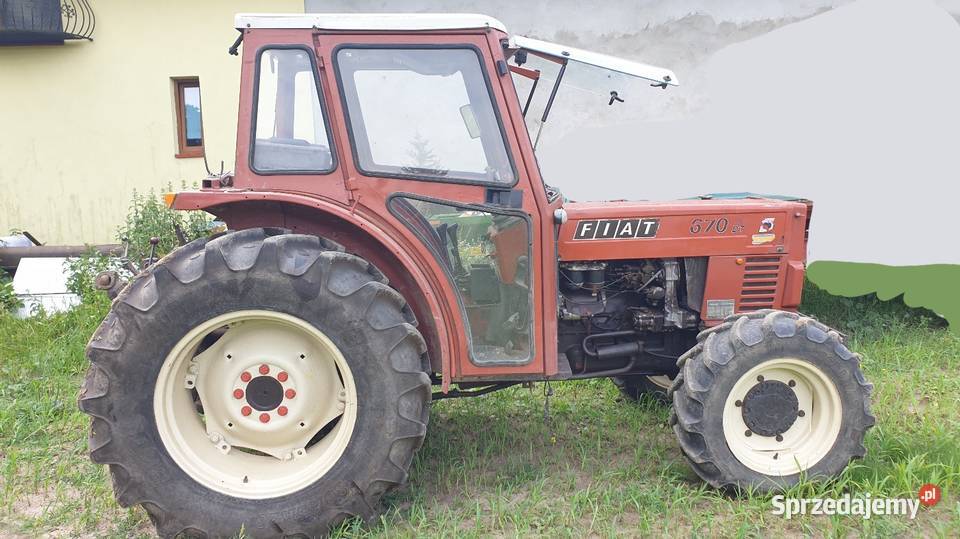 Ciągnik Fiat 670 napęd 4X4 Kabina rolniczo lubelskie