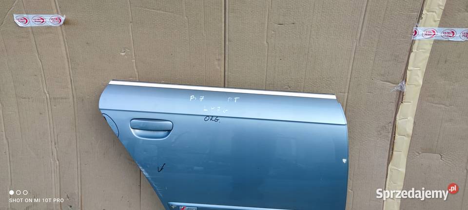 DRZWI PRAWY TYŁ AUDI A4 B7 LY7G SEDAN KOMBI Przystajń