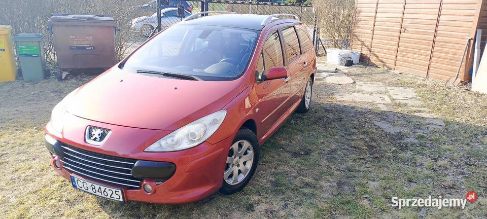 Peugeot 307 16 bg kujawsko-pomorskie Grudziądz