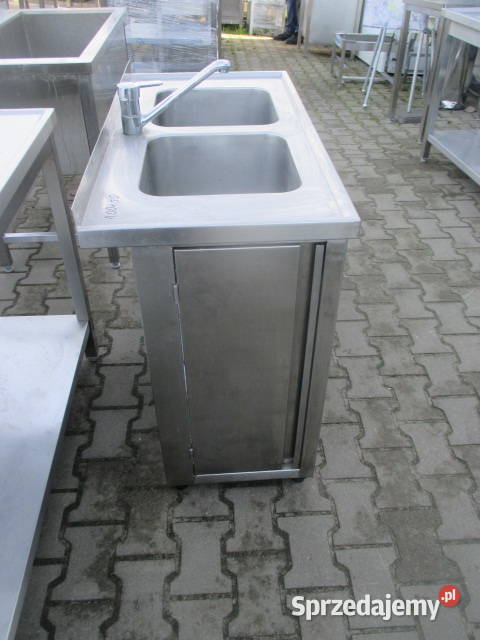 Zlew Gastronomiczny 2 Komorowy Z Drzwiami Ostrów Wielkopolski