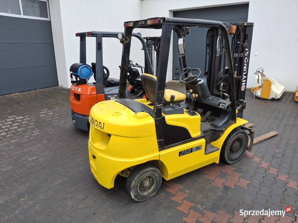 Wozek widłowy toyota hyundai triplex Pyzdry
