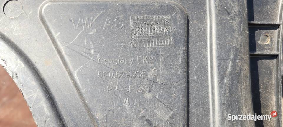 Skoda Octavia III OSŁONA PŁYTA POD ZDERZAK Ruda Śląska