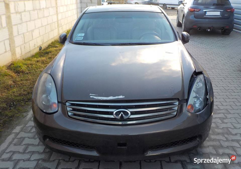 ZDERZAK PRZEDNI PRZÓD G35 COUPE 2005 Nowy Tomyśl sprzedam