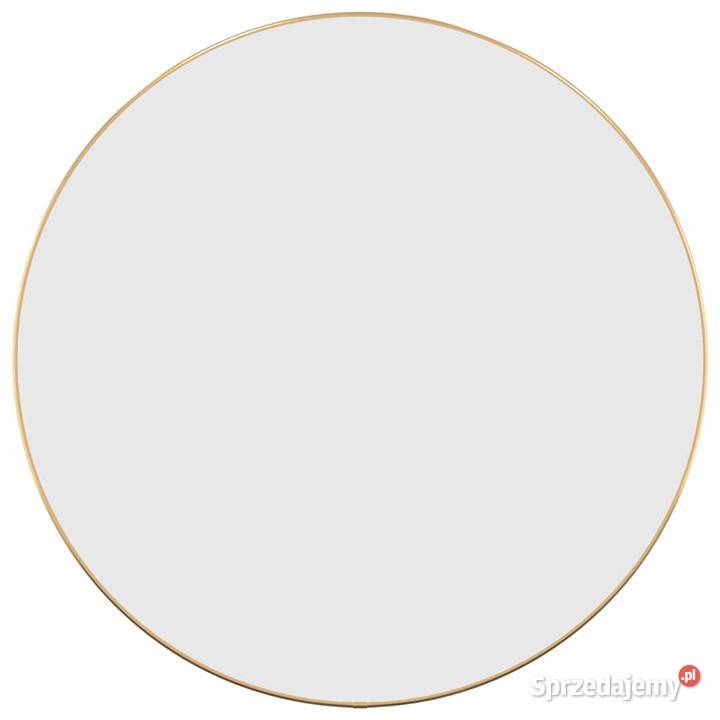 vidaXL Lustro ścienne złote 60 okrągłeSKU348182 mazowieckie Warszawa sprzedam
