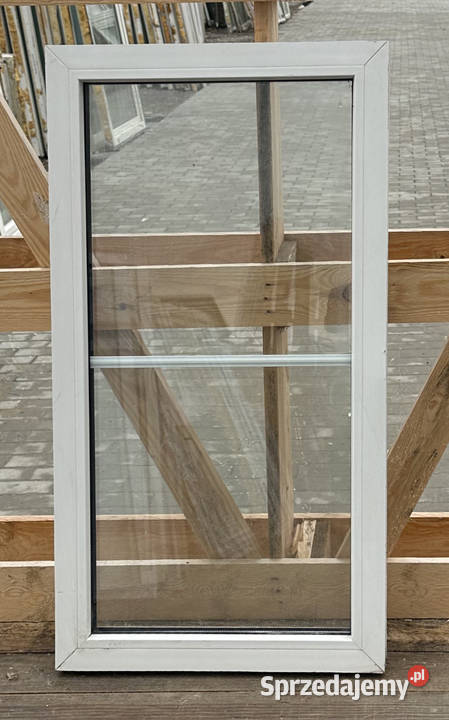 OKNA KacprzaK Witryna 53X98 FIX Używany PCV Siedlce