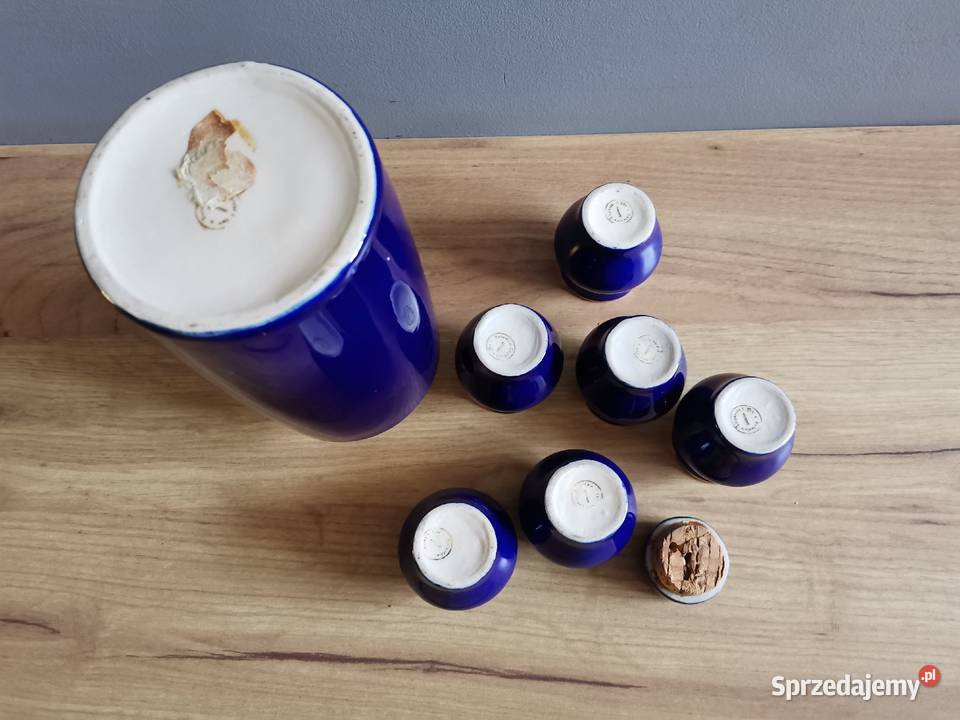 Stara karafka porcelana B Zagórski i Syn
