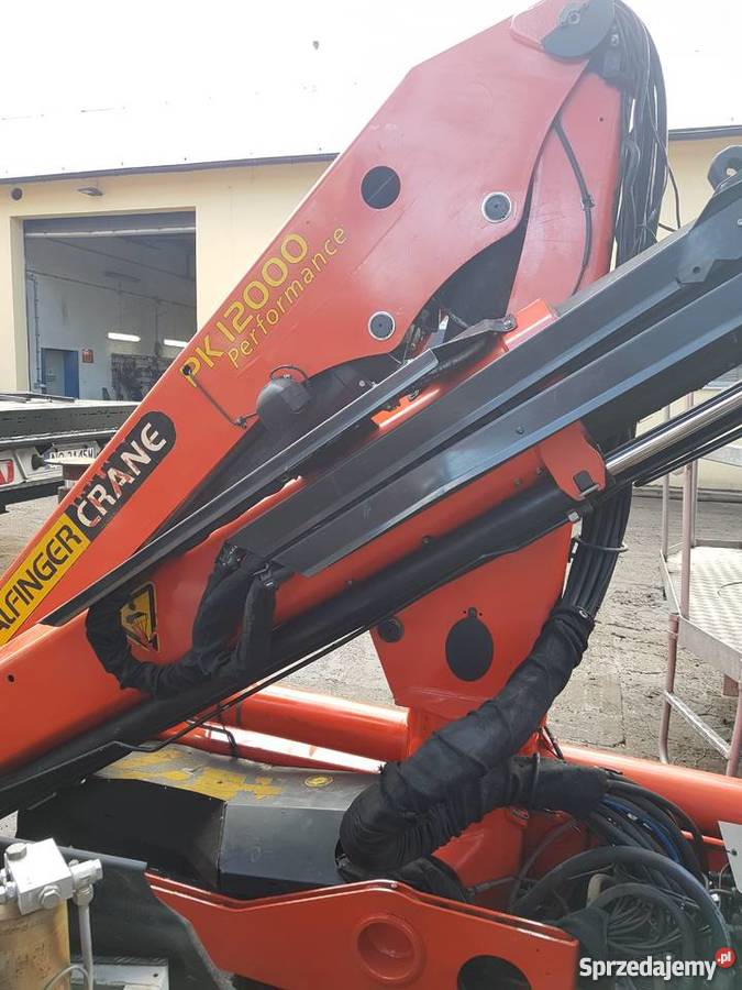 DźwigHDS żuraw podnośnik Palfinger PK12000 Zaborze