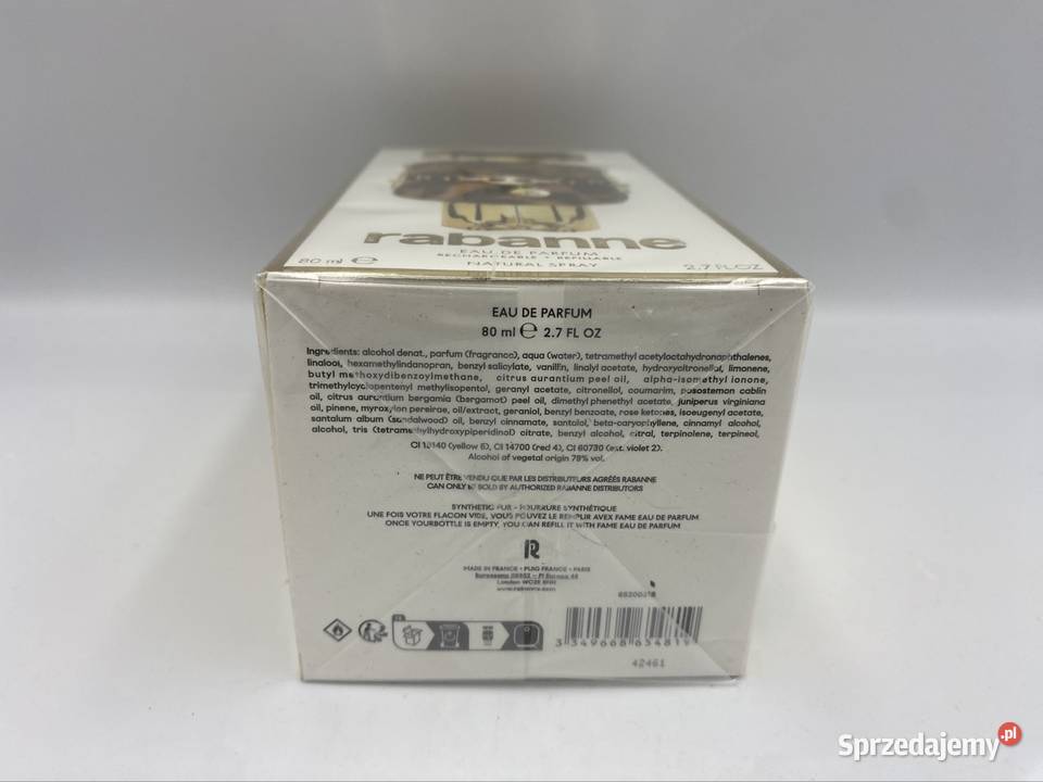 Rabanne Fame Feline 80ml małopolskie Kraków