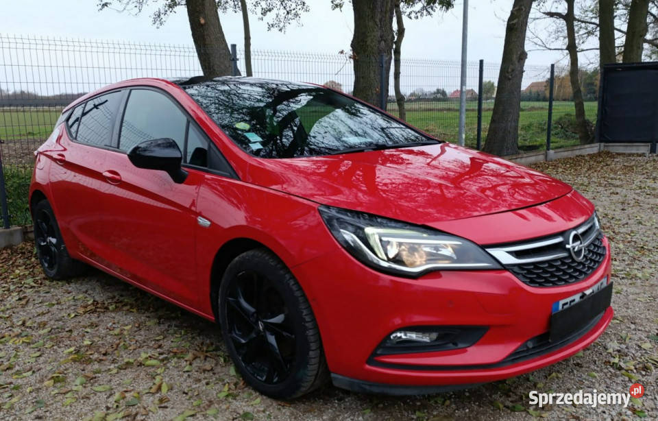 Opel Astra 16 CDTI Black Edition K 20152021 uszkodzony wielkopolskie Pleszew