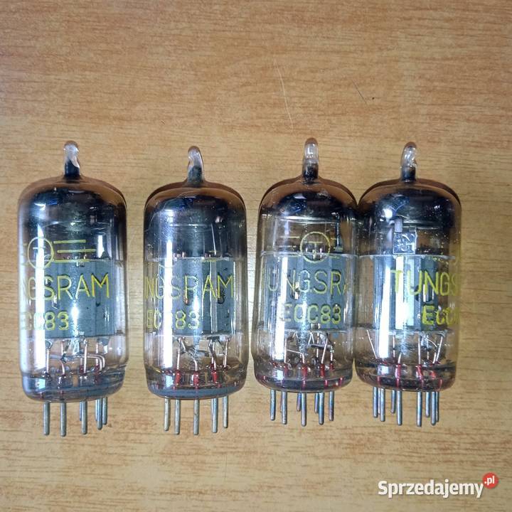 Lampa ECC83 Tungsram 12AX7 Leżaki z PRLu Bytom sprzedam