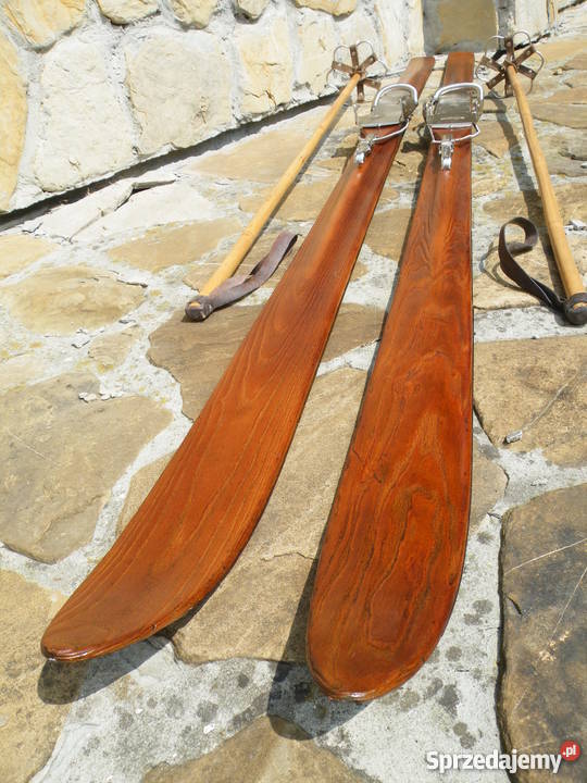 Narty ANTYK drewniane 208 KANDAHAR podkarpackie Pruchnik